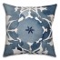 Painted Medallion 18x18 Indoor / Outdoor Pillow