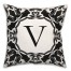 V Monogram 18x18 Indoor / Outdoor Pillow
