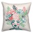 Flower Head 18x18 Indoor / Outdoor Pillow