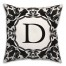 D Monogram 18x18 Indoor / Outdoor Pillow