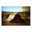 Brush Stroke Barn 30x20 Canvas Wall Art