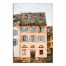 Peachy Pink House 20x30 Canvas Wall Art