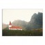 Red Roof Church 30x20 Canvas Wall Art