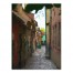 Walk Through Town 18x24 Canvas Wall Art