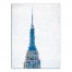 Blue Skyscraper 18x24 Canvas Wall Art