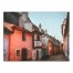 Colorful Town Alley 24x18 Canvas Wall Art