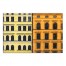 Yellow Buildings 24x16 Canvas Wall Art