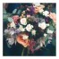 Colorful Bouquet 36x36 Canvas Wall Art