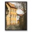 English Street 30x40 Black Floating Framed Canvas