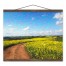 Rural Landscape 16x20 Teak Hanging Canvas