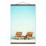 Two Beach Chairs 16x24 Teak Hanging Canvas