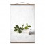 Book Stack 16x24 Teak Hanging Canvas