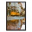 Yellow Trolley 20x30 Black Framed Canvas