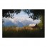 Mountain View Through Trees 30x20 Canvas Wall Art