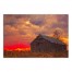 Barn Sunset 30x20 Canvas Wall Art