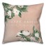 Pink Floral Easter 18x18 Spun Poly Pillow