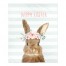 Happy Easter Bunny 50x60 Sherpa Fleece Blanket