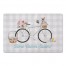 Here Comes Easter Bike 27x18 Floor Mat