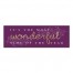 Most Wonderful Time 36x12 Canvas Wall Art