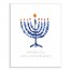 Love Light and Peace Menorah 16x20 Canvas Wall Art