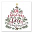 Oh Christmas Tree 16x16 Canvas Wall Art