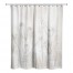 Beige Wildflower Sketch 71x74 Shower Curtain
