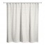 Beige Arch Pattern 71x74 Shower Curtain