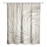 Beige Calming Vortex 71x74 Shower Curtain