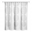 Soft Gray Medallion Pattern 71x74 Shower Curtain