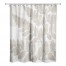 Beige Fern Collage 71x74 Shower Curtain