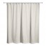 Beige Line Pattern 71x74 Shower Curtain