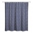 Navy Line Pattern 71x74 Shower Curtain
