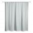 Soft Blue Line Pattern 71x74 Shower Curtain