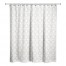 Beige Geo Pattern 71x74 Shower Curtain