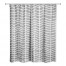 Gray Chevrons 71x74 Shower Curtain