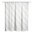 Beige Diagonal Stripes 71x74 Shower Curtain