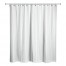 Soft Blue Uneven Stripes 71x74 Shower Curtain