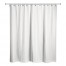 Beige Uneven Stripes 71x74 Shower Curtain