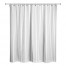 Gray Uneven Stripes 71x74 Shower Curtain