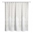 Beige Quatrefoil 71x74 Shower Curtain