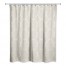 Worn Beige Quatrefoil 71x74 Shower Curtain