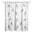 Gray Birds on Wire 71x74 Shower Curtain