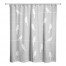 Light Gray Birds on Wire 71x74 Shower Curtain