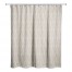Beige Leaf Pattern 71x74 Shower Curtain