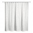 Beige Botanical Pattern 71x74 Shower Curtain