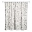 Beige Watercolor Floral 71x74 Shower Curtain