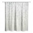 Soft Blue Tree Line 71x74 Shower Curtain