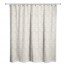 Beige Vine Pattern 71x74 Shower Curtain