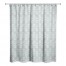 Soft Blue Vine Pattern 71x74 Shower Curtain