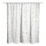 Beige Birch Trees 71x74 Shower Curtain